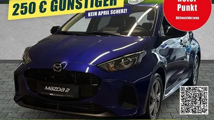 Neu Mazda 2 Exclusive-Line 116 PS (85 kW) 2025 Glass blue Kleinwagen