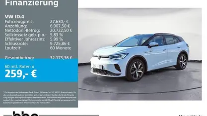 Gebraucht VW ID.4 GTX 219 kW (299 PS) 2022 Weiß SUV