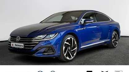 Second-hand VW Arteon R-line 218 CP (160 kW) 2021 Albastru Coupe