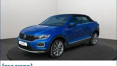 Blau Gebraucht 2021 VW T-Roc Cabriolet Style Cabrio | 23.355 € (Guter Preis)