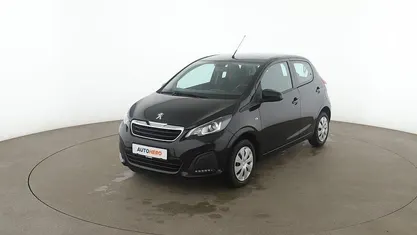 Schwarz Gebraucht 2018 Peugeot 108 Active Kleinwagen | 8.460 € (Fairer Preis)