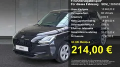 Super black pearl met. Gebraucht 2025 Suzuki Swift Comfort Kleinwagen | 16.940 € (Guter Preis)