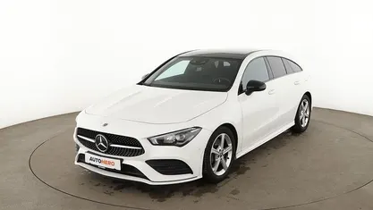 Gebraucht Mercedes CLA200 Shooting Brake AMG line 163 PS (119 kW) 2020 Weiß Kombi