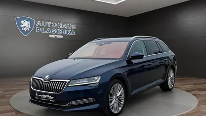 Gebraucht Skoda Superb Style 150 PS (110 kW) 2023 Lavablau Limousine