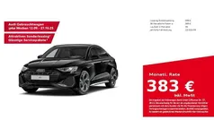 Schwarz Gebraucht 2025 Audi A3 S-Line Limousine | 37.990 € (Fairer Preis)