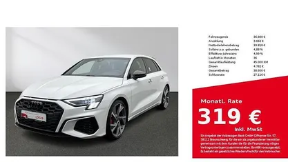 Gebraucht Audi S3 Ambiente 310 PS (228 kW) 2022 Ibisweiß Limousine