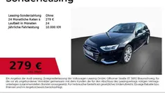 Mythosschwarz metallic Gebraucht 2024 Audi A4 Advanced Plus Kombi | 37.890 € (Fairer Preis)