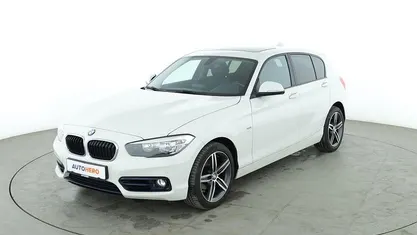Gebraucht BMW 118 Sport Line 150 PS (110 kW) 2017 Weiß Kleinwagen
