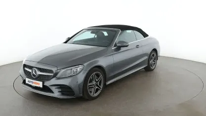 Gebraucht Mercedes C180 AMG line 156 PS (114 kW) 2019 Grau Cabrio