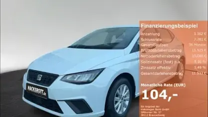 Gebraucht Seat Ibiza Style 95 PS (69 kW) 2023 Weiss Kleinwagen