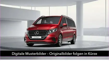 Gebraucht Mercedes V250 Style 190 PS (139 kW) 2025 Rot Van / Kleinbus