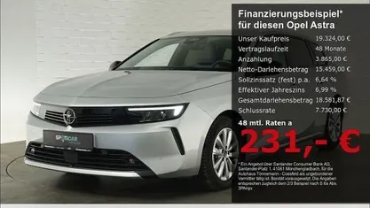 Gebraucht Opel Astra Elegance 131 PS (96 kW) 2023 Silber Kombi