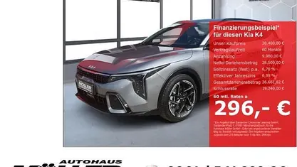 Novo Kia K4 GT-Line 179 HP (131 kW) 2026 Cinzento Carrinha