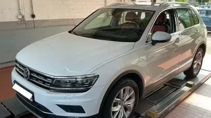 Gebraucht VW Tiguan Highline 190 PS (139 kW) 2019 Weiß SUV