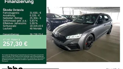Gebraucht Skoda Octavia RS 200 PS (147 kW) 2023 Grau Kombi