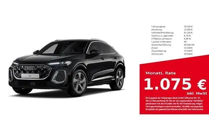 Neu Audi Q5 Sportback Sport 204 PS (150 kW) 2026 Mythosschwarz SUV