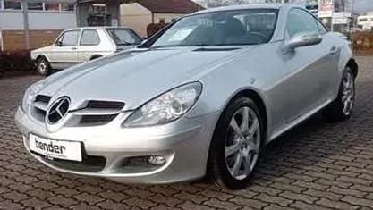 Gebraucht Mercedes SLK200 163 PS (119 kW) 2008 Silber Cabrio