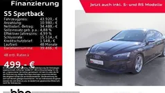 Schwarz Gebraucht 2021 Audi S5 Sportback Ambiente Kleinwagen | 43.920 € (Fairer Preis)