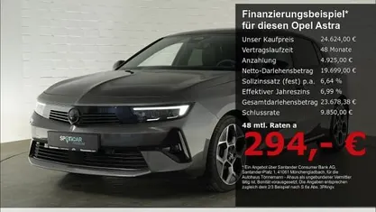 Grau Gebraucht 2024 Opel Astra Ultimate Limousine | 24.624 € (Fairer Preis)