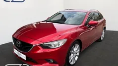 Rot Gebraucht 2013 Mazda 6 Sports-Line Kombi | 13.990 € (Teuer)