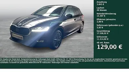 Gebraucht Skoda Fabia Tour 116 PS (85 kW) 2025 Schwarz Limousine
