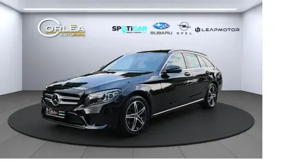 Gebraucht Mercedes C180 Avantgarde 156 PS (114 kW) 2019 Obsidianschwarz Kombi