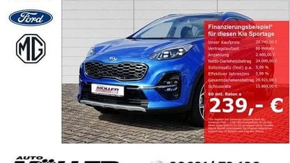 Gebraucht Kia Sportage GT-Line 185 PS (136 kW) 2021 Blau SUV