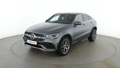 Używany Mercedes GLC300e AMG line 2020 Szary Coupe