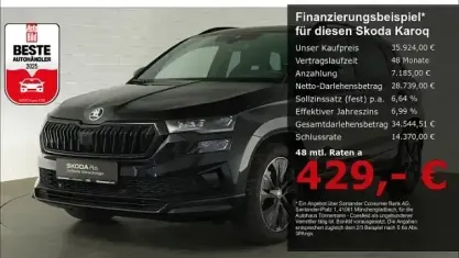 Gebraucht Skoda Karoq SportLine 190 PS (139 kW) 2025 Schwarz SUV