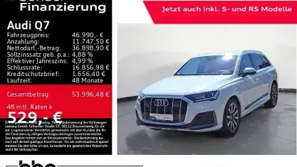 Gebraucht Audi Q7 S-Line 286 PS (210 kW) 2022 Weiß SUV