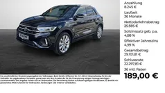 Schwarz (deep black perleffekt) Neu 2025 VW T-Roc R-line SUV | 33.830 € (Superpreis)