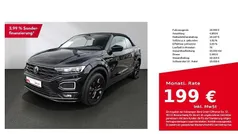 Schwarz Gebraucht 2021 VW T-Roc Cabriolet R-line Cabrio | 26.990 € (Fairer Preis)