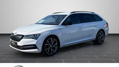 Moonweiß perleffekt met. Gebraucht 2020 Skoda Superb SportLine Kombi | 25.480 € (Fairer Preis)
