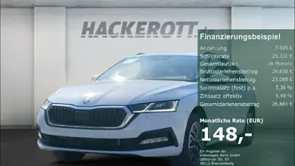 Gebraucht Skoda Octavia Ambition 150 PS (110 kW) 2025 Weiß Kombi