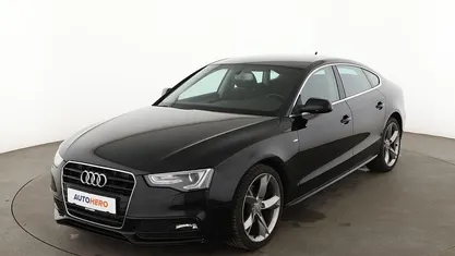 Schwarz Gebraucht 2016 Audi A5 Sportback S-Line Kleinwagen | 16.710 € (Fairer Preis)