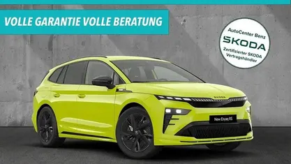 Neu Skoda Enyaq iV RS 250 kW (340 PS) 2025 Blau SUV