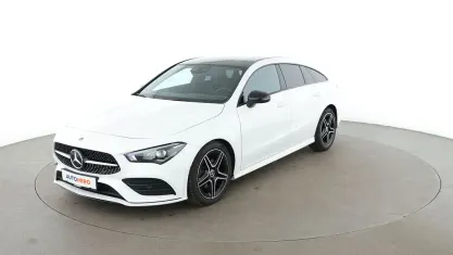 Gebraucht Mercedes CLA180 Shooting Brake AMG line 136 PS (100 kW) 2020 Weiß Kombi