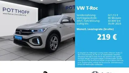 Gebraucht VW T-Roc R-line 110 PS (80 kW) 2024 Ascotgrau SUV