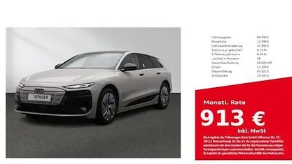 Usado Audi A6 e-tron Ambiente 239 kW (326 HP) 2025 Bege Carrinha