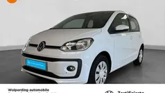 Weiß Gebraucht 2021 VW up! move up! Kleinwagen | 11.860 € (Fairer Preis)