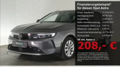 Gebraucht Opel Astra Elegance 131 PS (96 kW) 2024 Grau Kleinwagen