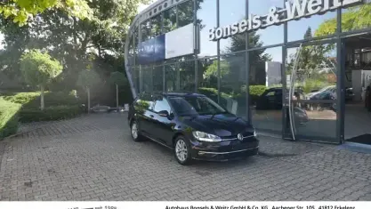 Gebraucht VW Golf VII Comfortline 116 PS (85 kW) 2019 Schwarz metallic Kombi