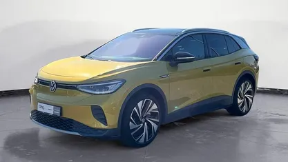Gebraucht VW ID.4 Pro 150 kW (204 PS) 2021 Honey yellow metallic/schwarz SUV