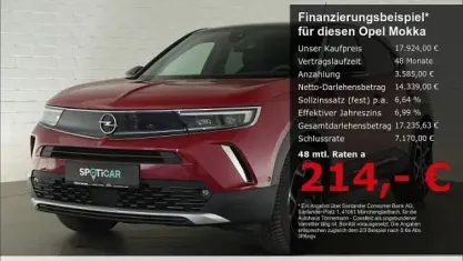 Gebraucht Opel Mokka Ultimate 131 PS (96 kW) 2023 Kosmos rot SUV