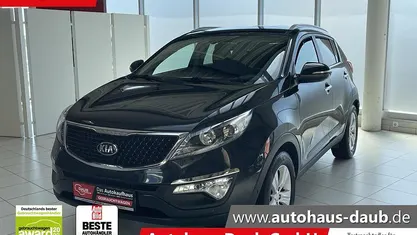 Gebraucht Kia Sportage DREAM-TEAM Edition 135 PS (99 kW) 2016 (1k) zilinaschwarz met. SUV