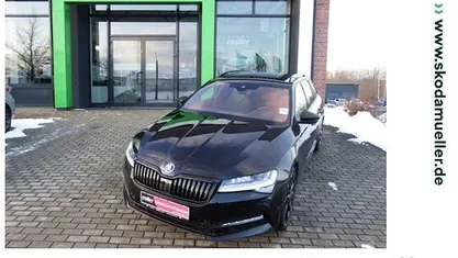 Schwarz (black magic) Gebraucht 2022 Skoda Superb SportLine Kombi | 33.890 € (Fairer Preis)