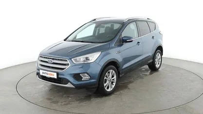 Blau Gebraucht 2019 Ford Kuga Titanium SUV | 15.520 € (Fairer Preis)
