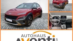 Pulse red / phantom black Gebraucht 2021 Hyundai Kona Prime SUV | 18.203 € (Guter Preis)