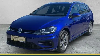 Gebraucht VW Golf VII Comfortline 116 PS (85 kW) 2019 Blau Kombi