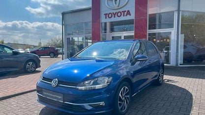 Gebraucht VW Golf VII Join 116 PS (85 kW) 2019 Blau Limousine
